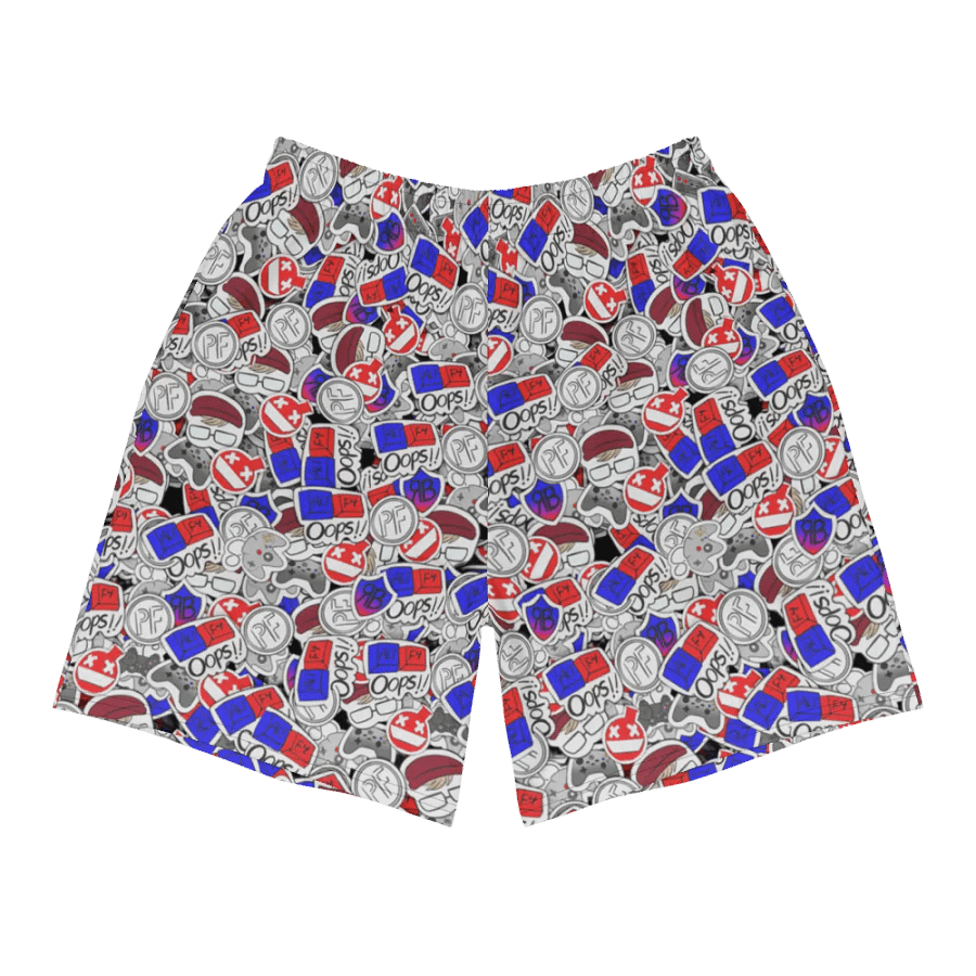Sticker-Bomb Athletic Shorts product image (11)