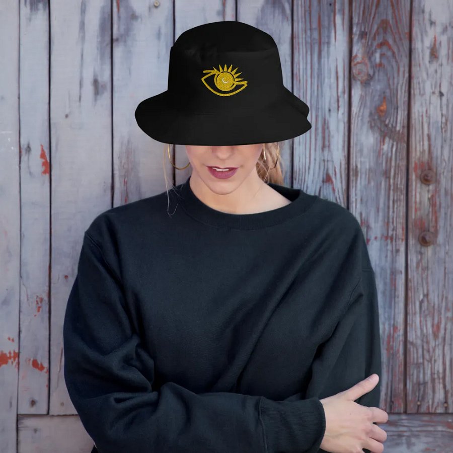 Whole World Apparel Black Bucket Hat product image (7)