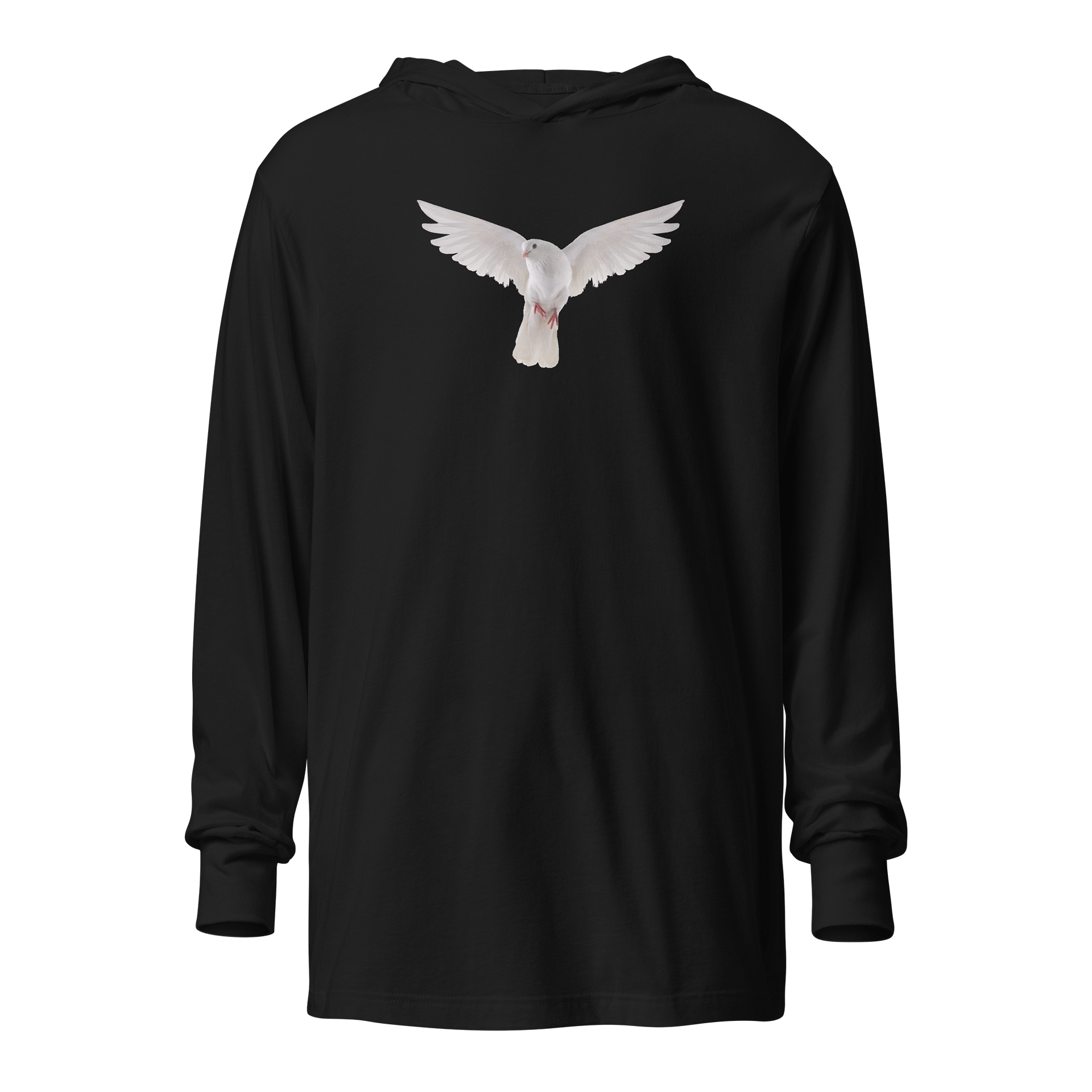 Dove Hooded Long Sleeve Tee product image (1)