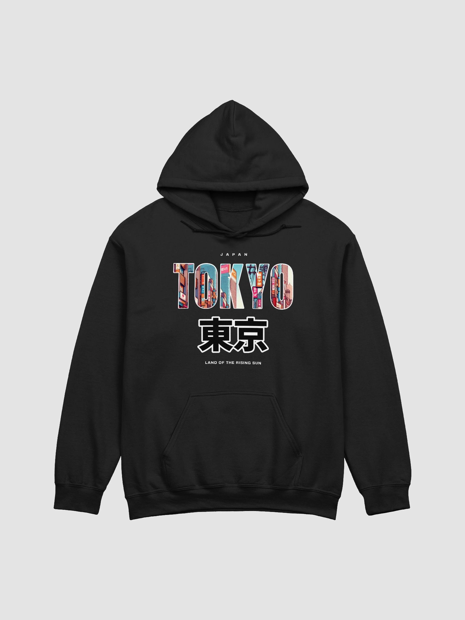Tokyo City | Gildan Classic Unisex Hoodie product image (2)