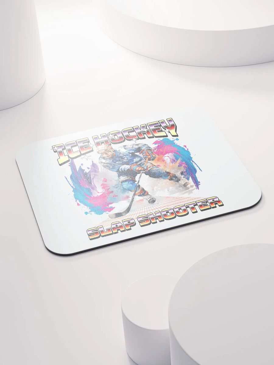 Ice Hockey Slap Shooter Dynamic Mouse Pad product image (4)