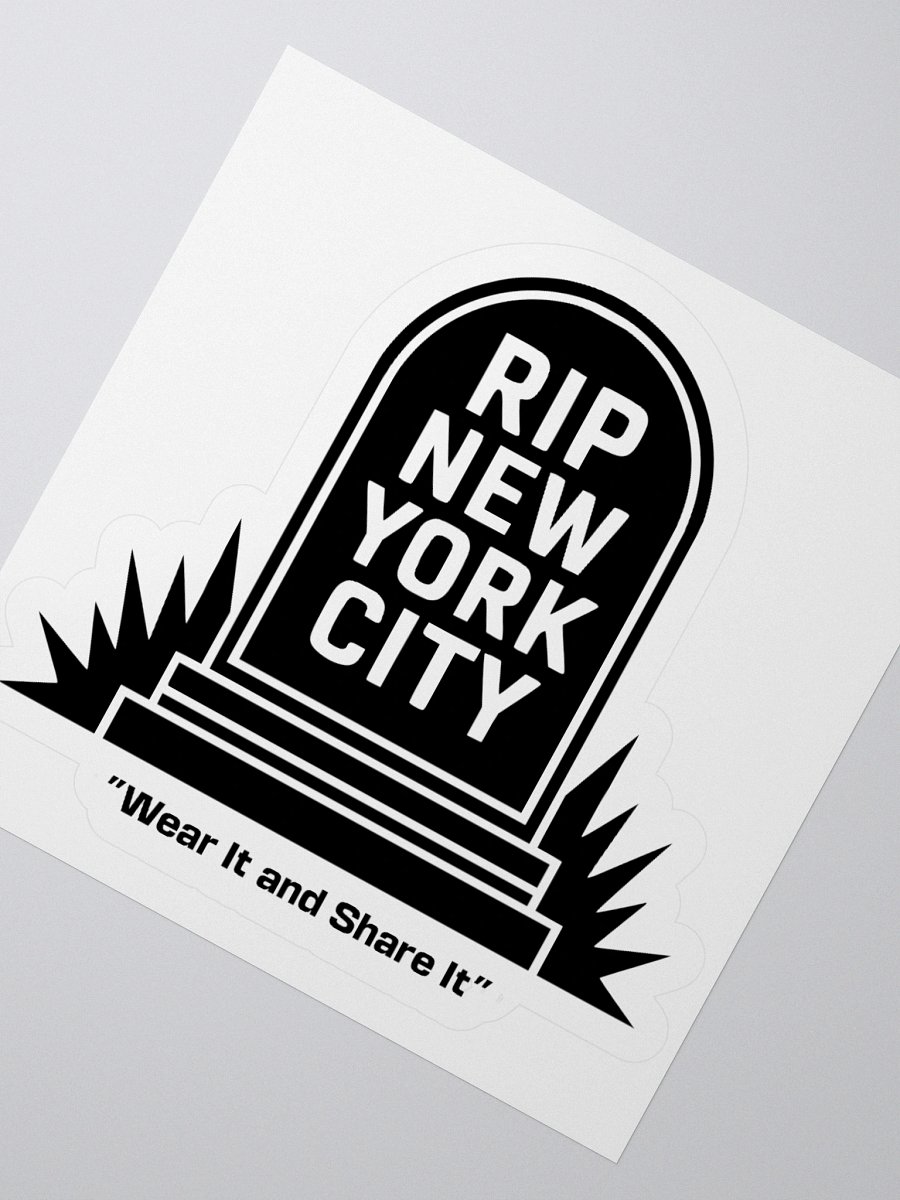 RIP NYC Stickers (A) product image (2)