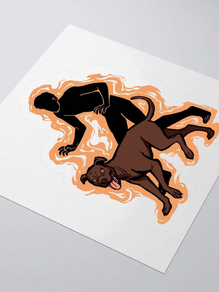We're Wolves Kiss Cut Sticker product image (3)