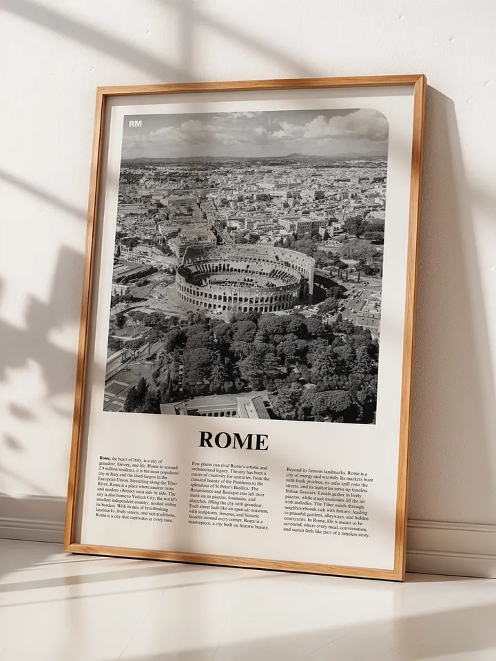 Rome 01 Newspaper Poster product image (2)