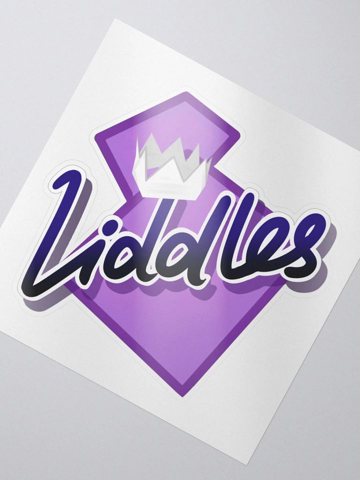 Liddles Logo Sticker product image (2)