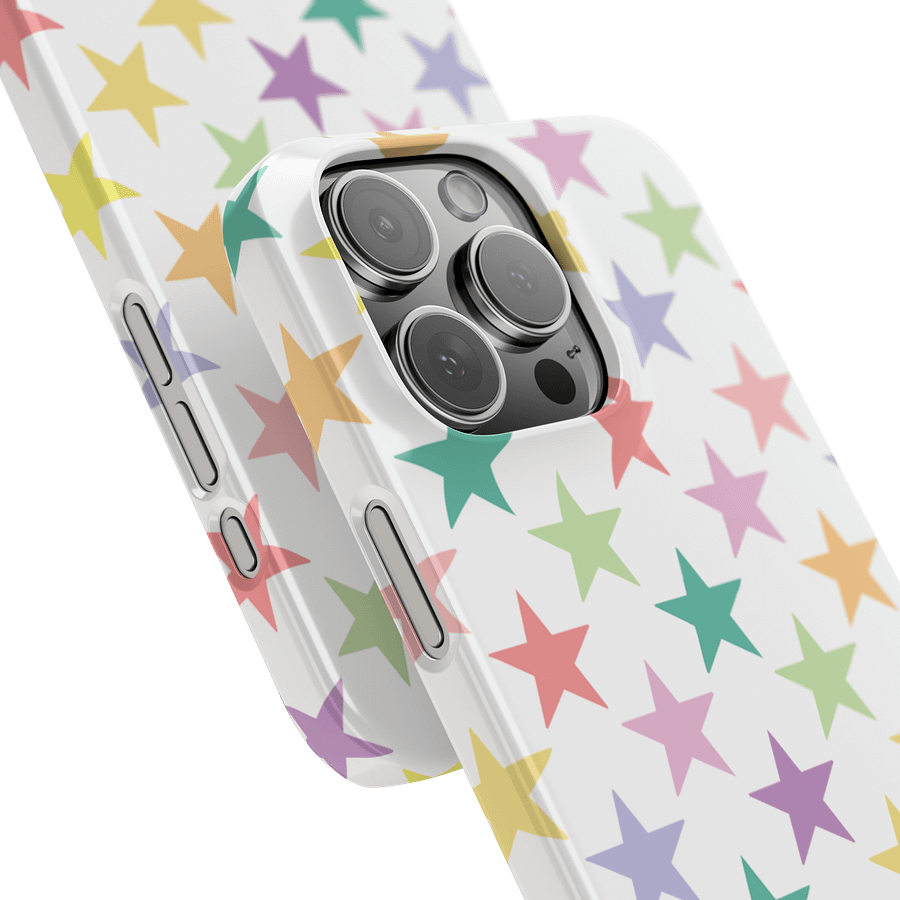 Pastel Rainbow Stars iPhone Case product image (14)