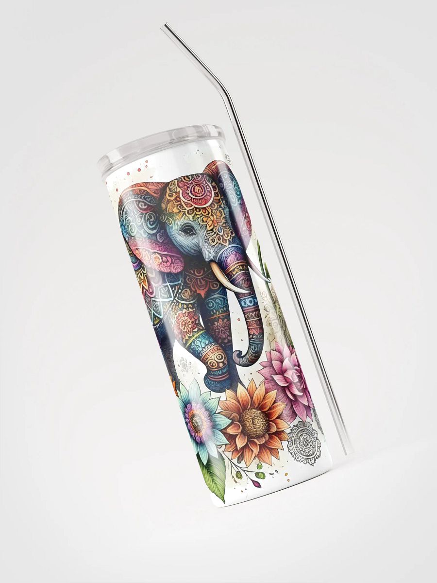 Exotic Elephant Stainless Steel Tumbler product image (4)