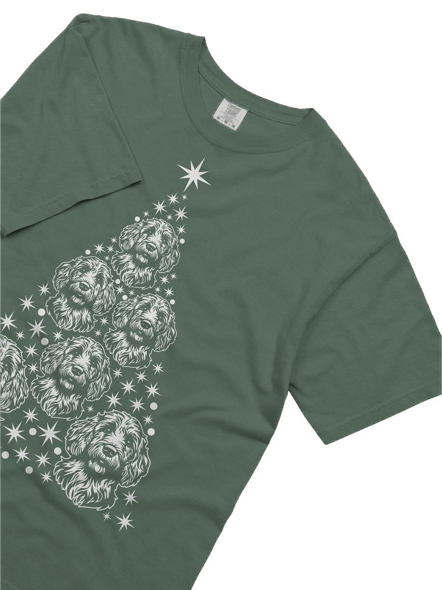 Labradoodle Christmas Tree T-Shirt product image (25)