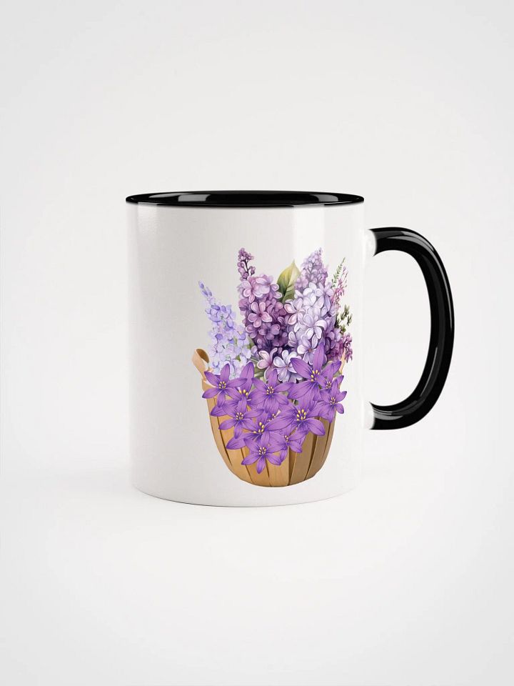 Purple Petal Paradise Mug product image (1)