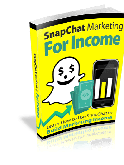 SnapChat Marketing For Income product image (1)