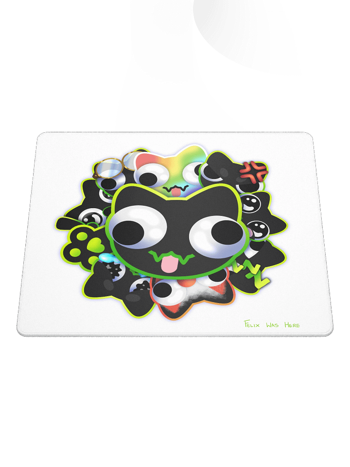 Mousepad Large - DerpBurst on White product image (1)