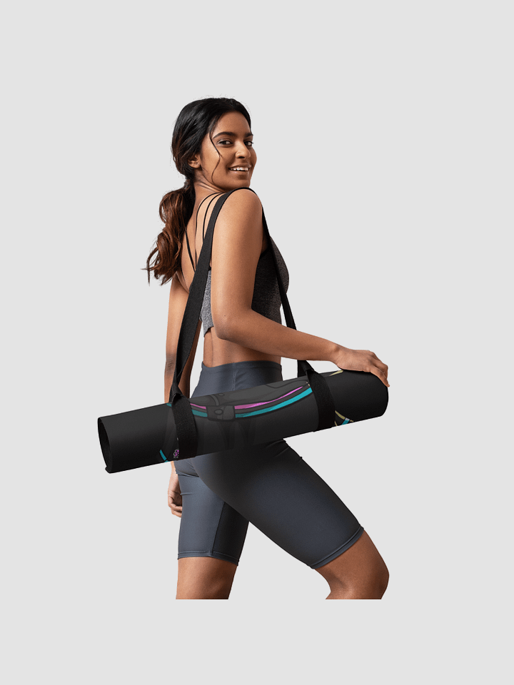 Standing Girl Bear Yoga mat product image (2)