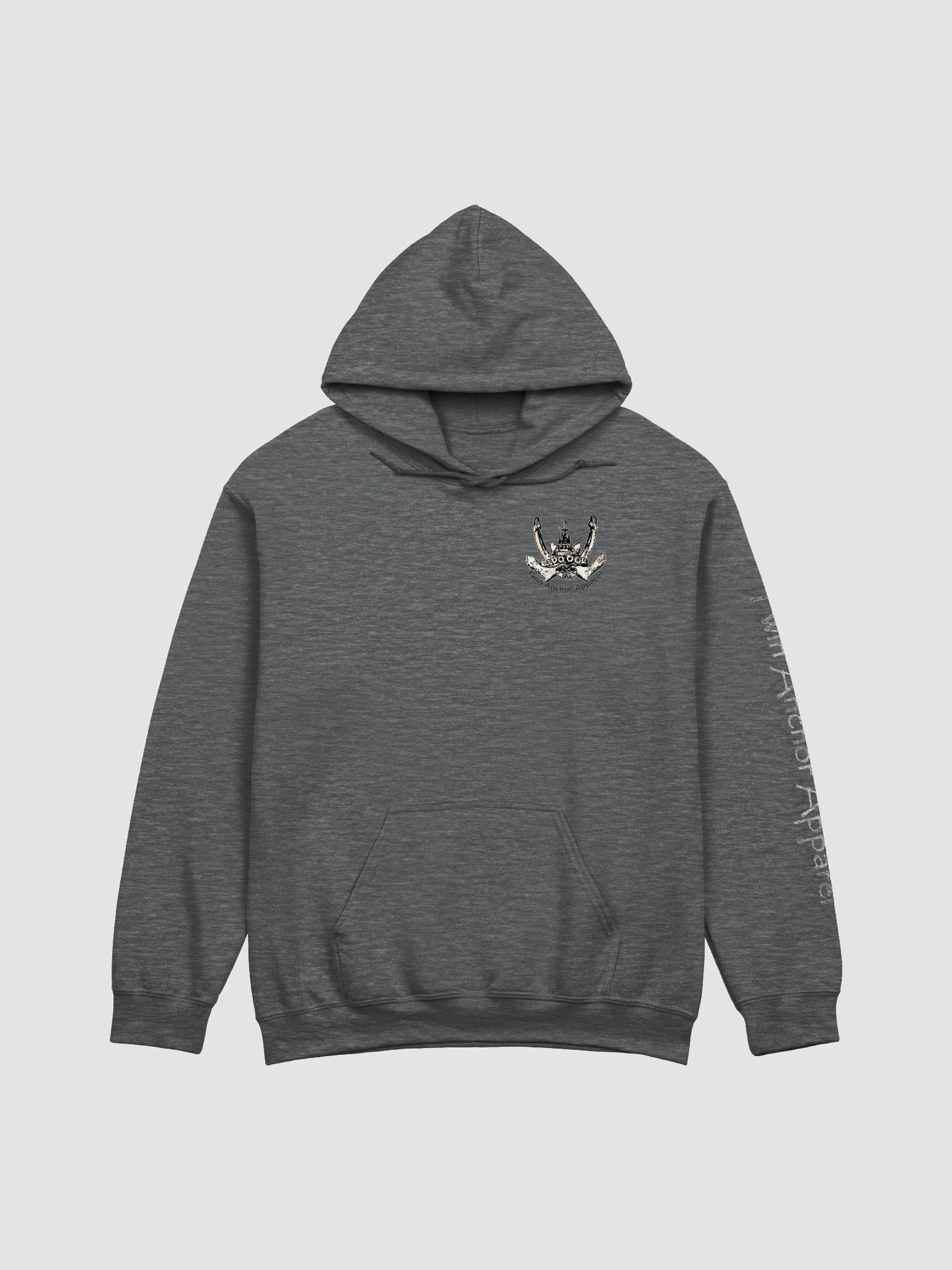 Flage PNW Compass Rose Terri L. Brusco - Sleeve Twin Anchor Hoodie product image (3)