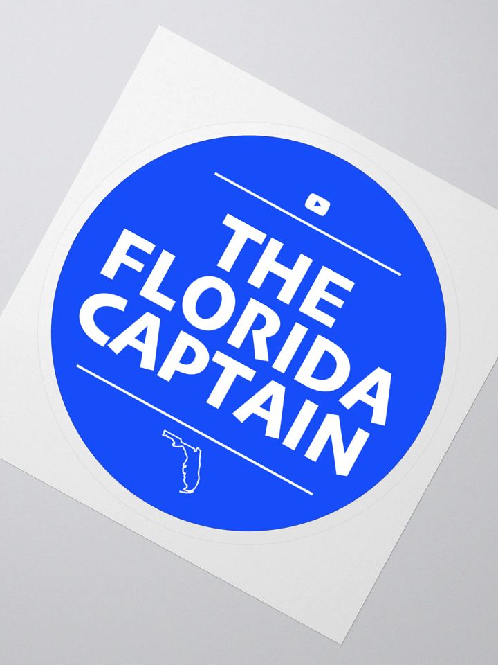 The Florida Captain Sticker product image (2)