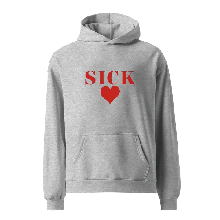 Heartfelt Rebellion Oversized Hoodie product image (1)