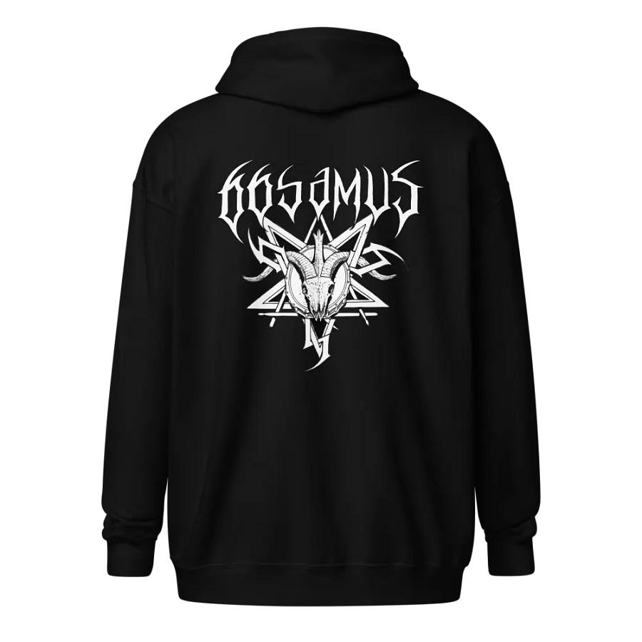 66Samus zip hoodie (b&w) product image (2)