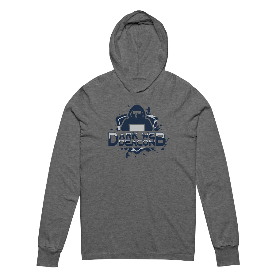 DWD Long Sleeve Light Hoodie - Blue Logo product image (2)