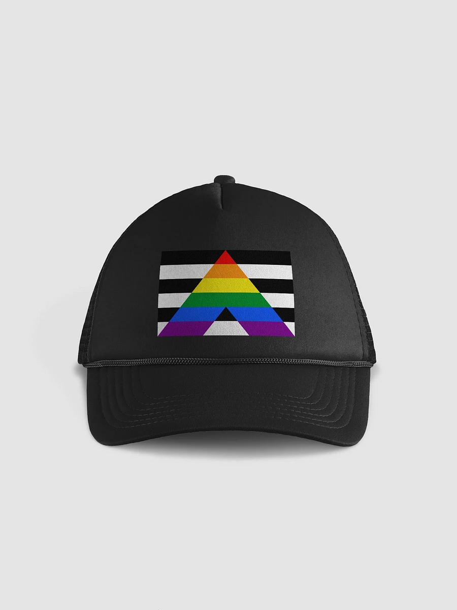 Straight Ally Pride Flag - Foam Trucker Hat product image (1)