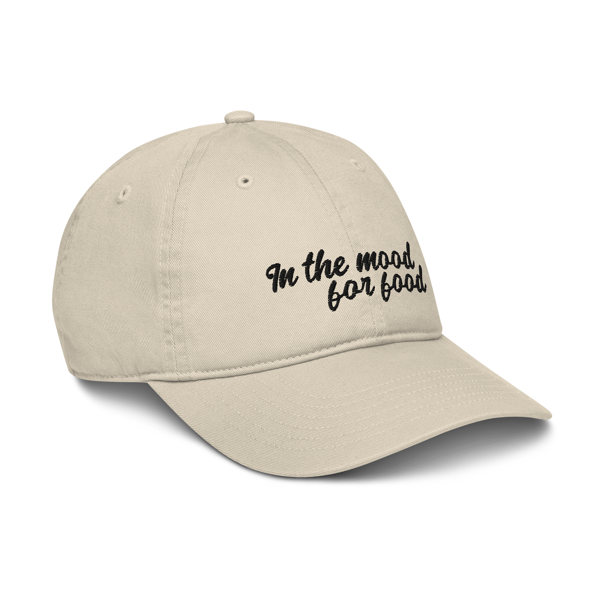 In The Mood For Food | Organic Dad Hat – Black Pepper product image (6)