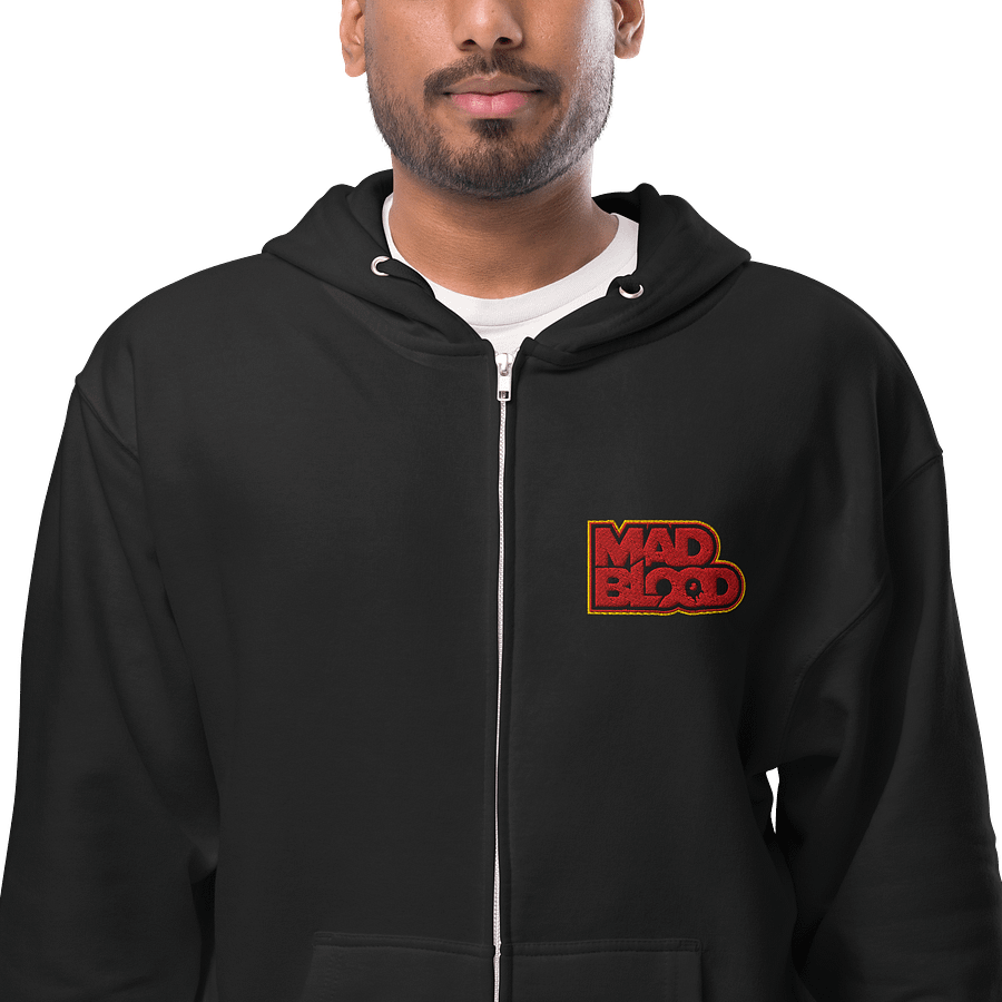 Zip Up Hoodie Stitched Logo product image (1)