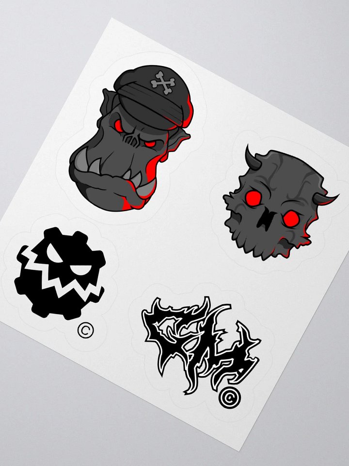 GhrimMachine Kiss Cut Stickers product image (4)