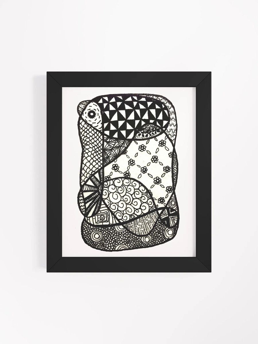Doodle Patterns Framed Poster product image (47)