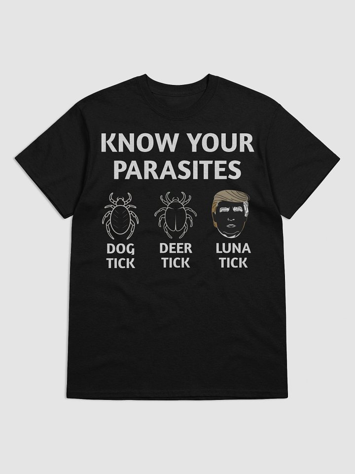 Know Your Parasites Anti-Trump T-Shirt – Funny Political Resist Tick Shirt product image (1)