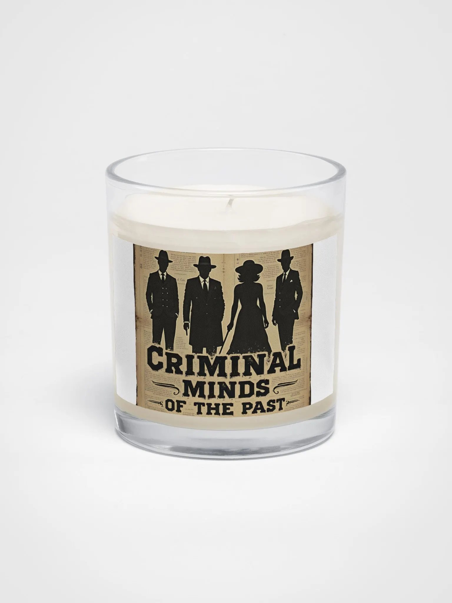 Vintage Criminal Minds Soy Wax Candle product image (1)