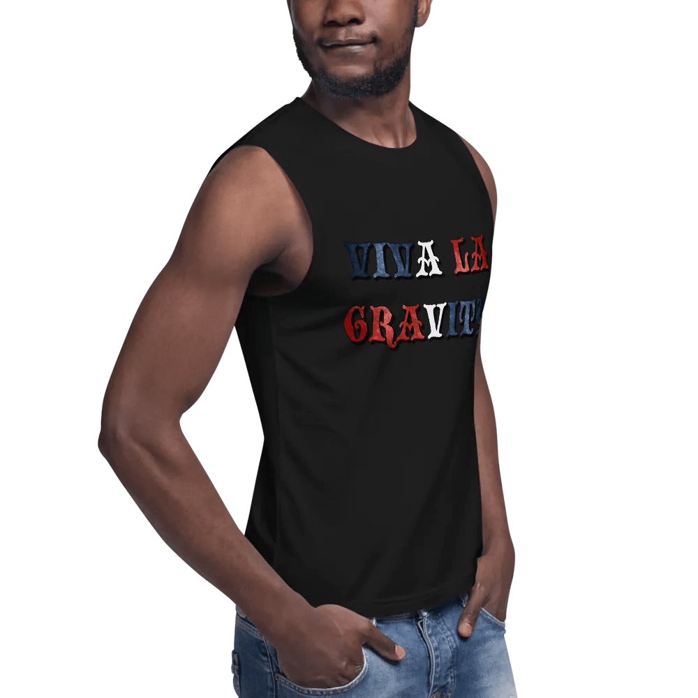 Viva La Gravity Muscle Shirt product image (8)