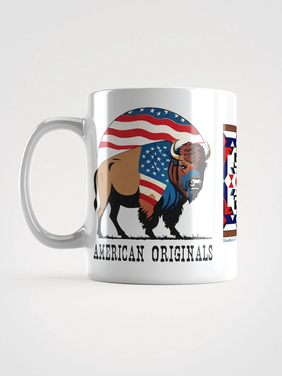 American Originals Bison Glossy White Mug product image (12)