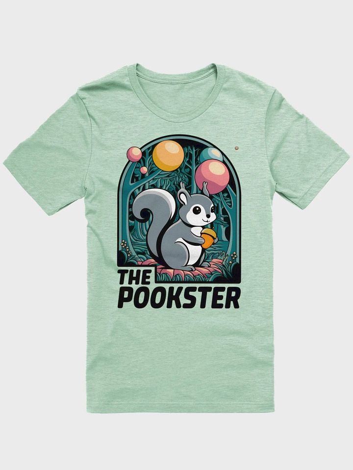 Supersoft and Flattering Lightweight Tee: Ethereal Pookster in the woods product image (1)