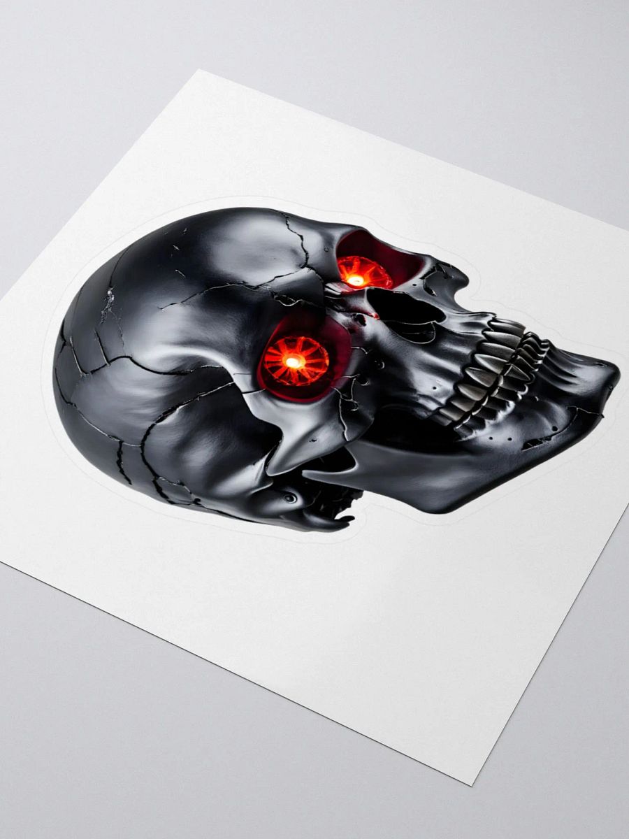 Channel Emote Sticker: Black Skull product image (1)