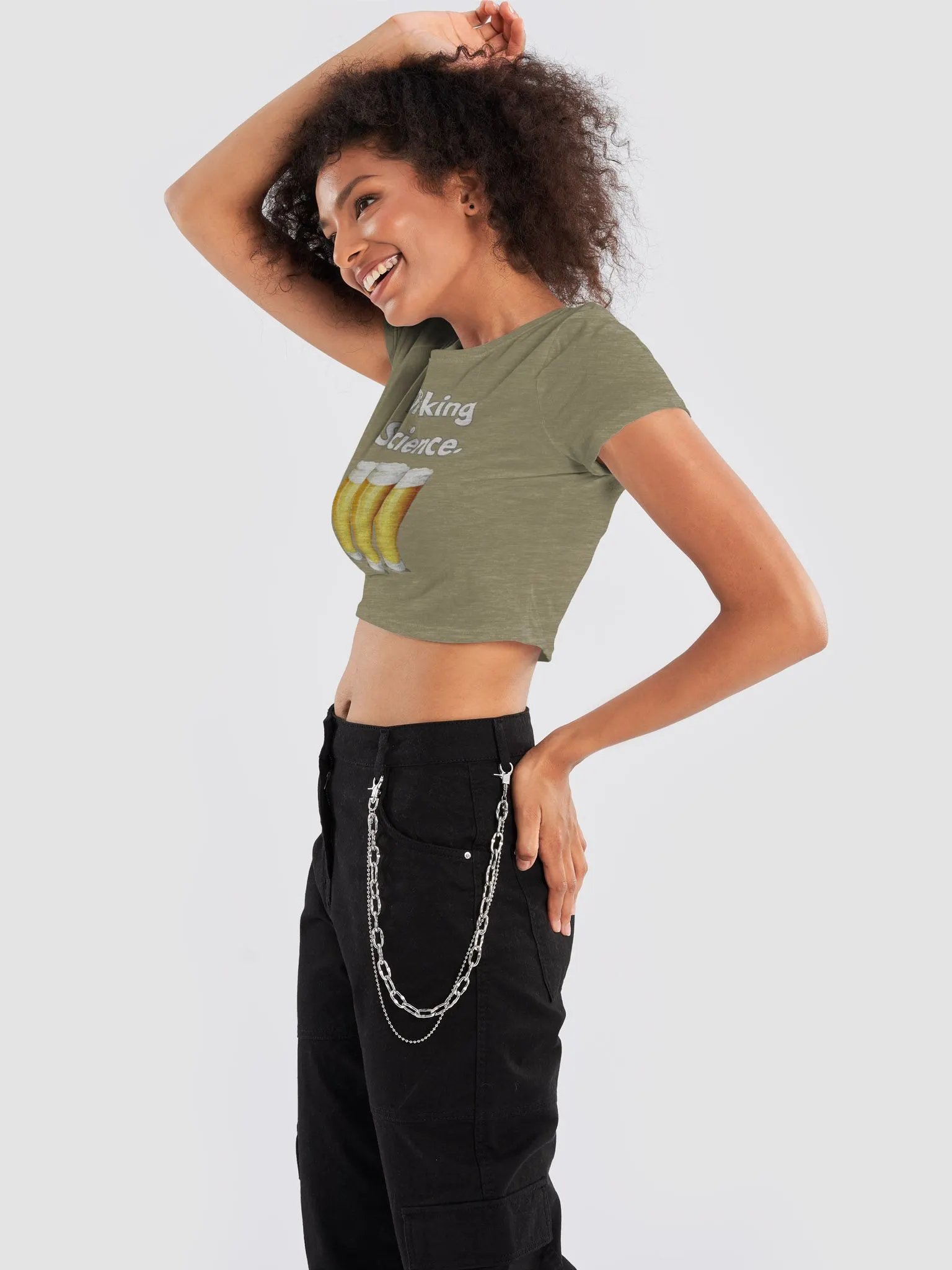 Drinking Science Women's Crop Tee product image (32)