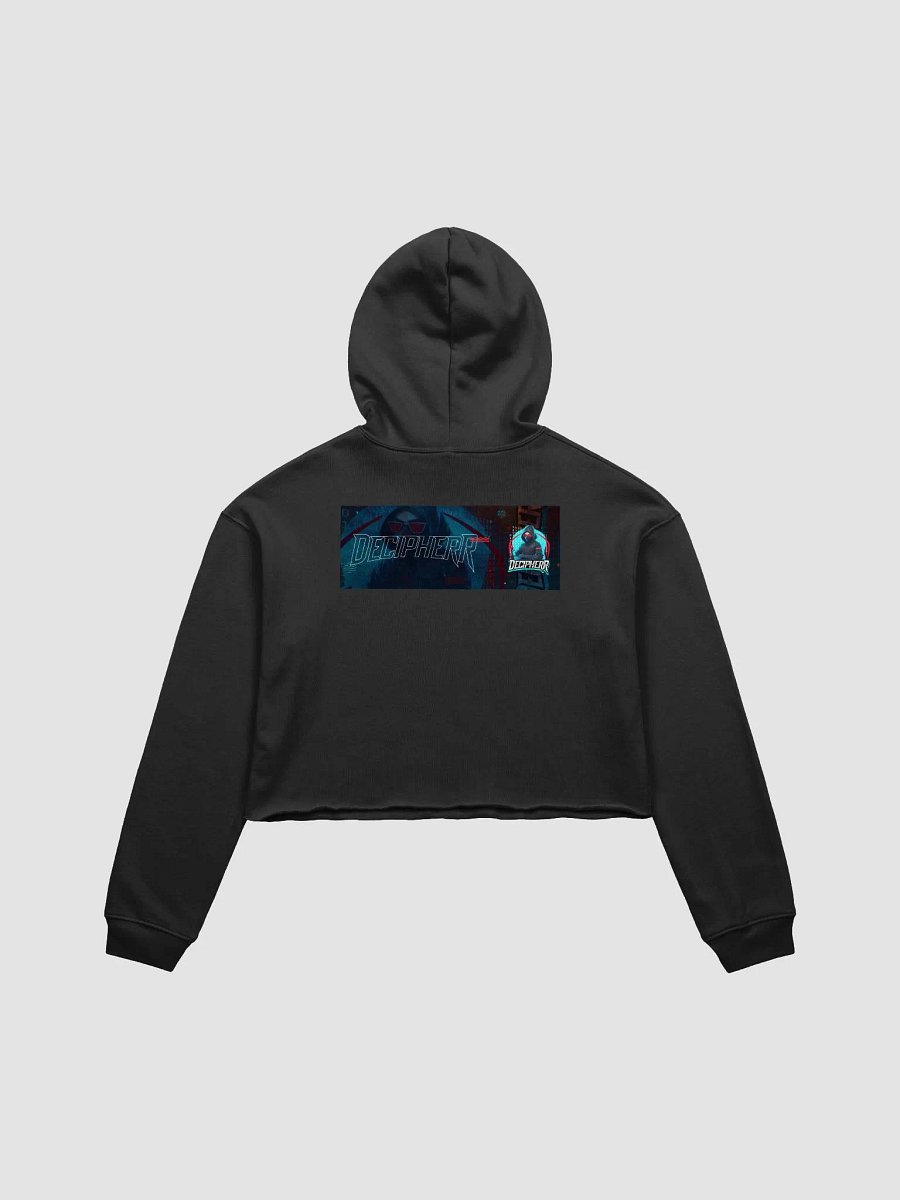 Decipher Womans Crop Top Hoodie product image (2)