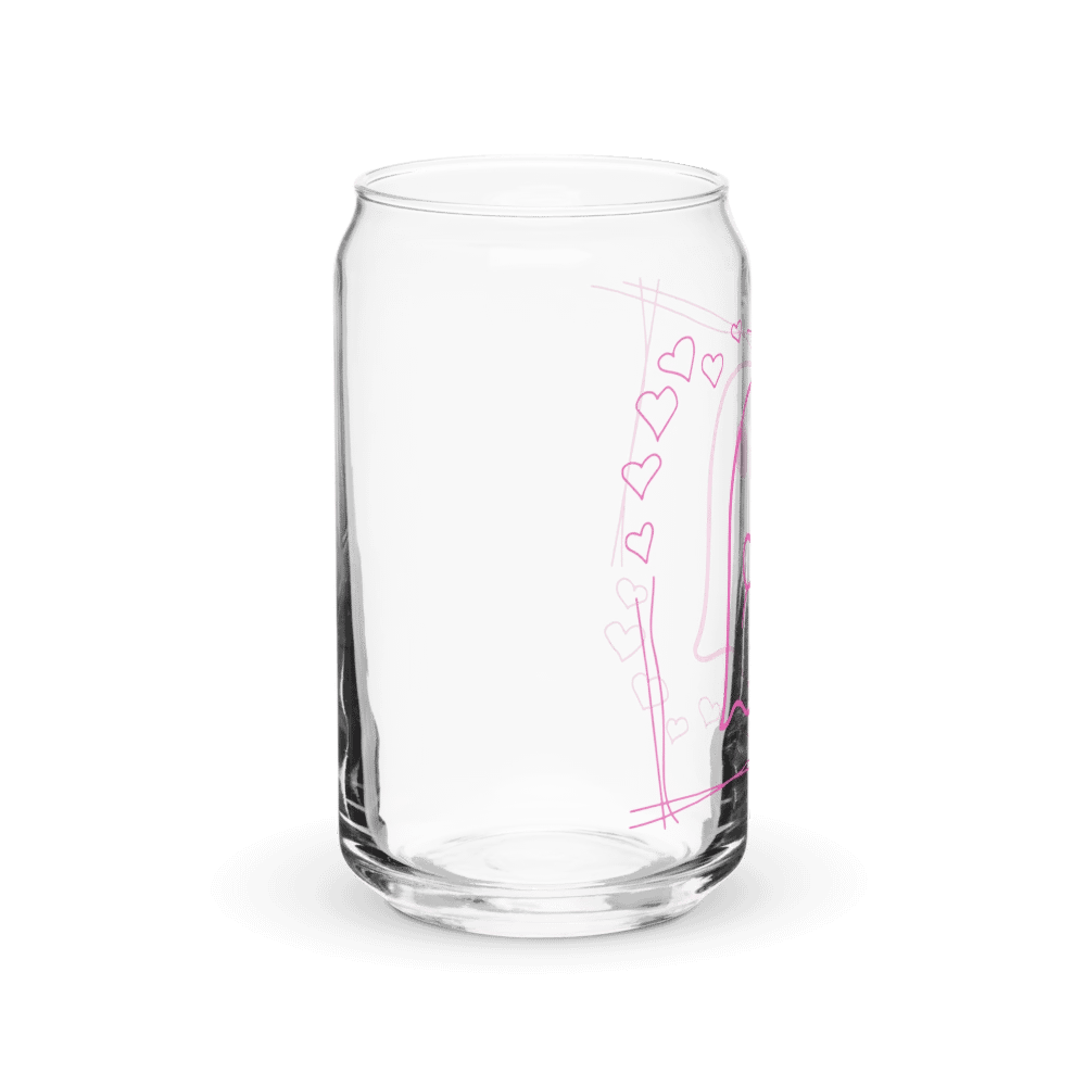 Lovestruck Ghost Can-Shaped Glass product image (10)