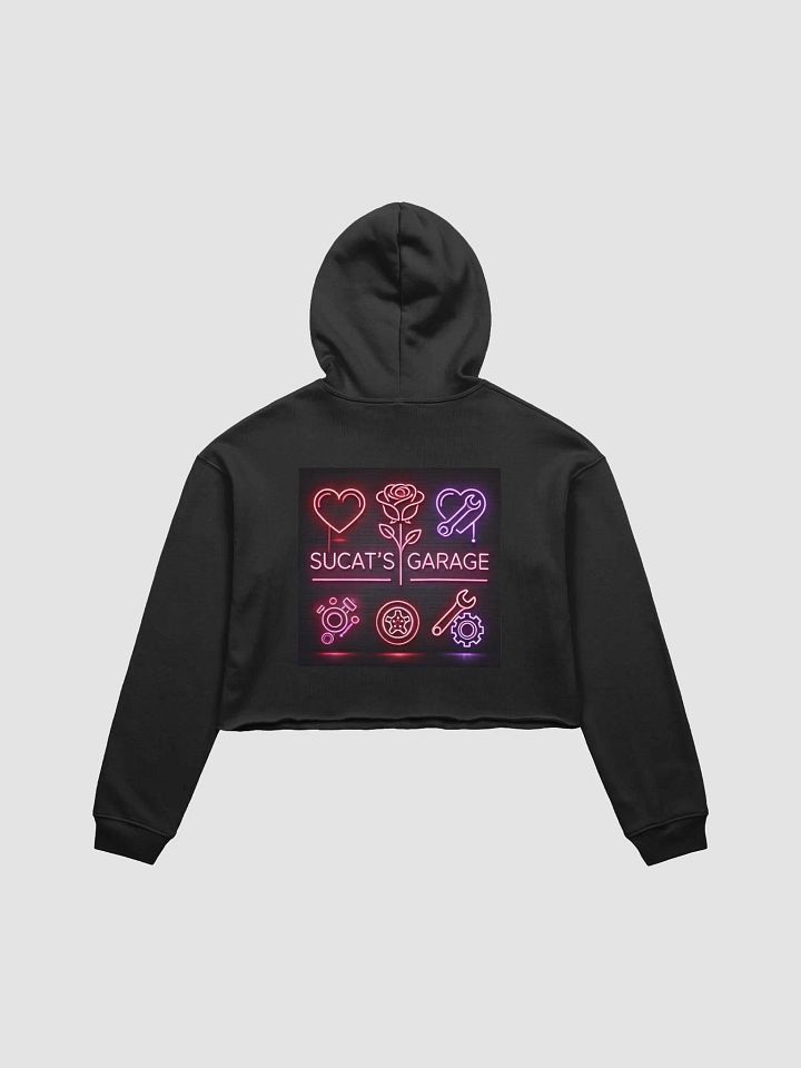 Neon Dream Crop Hoodie product image (2)