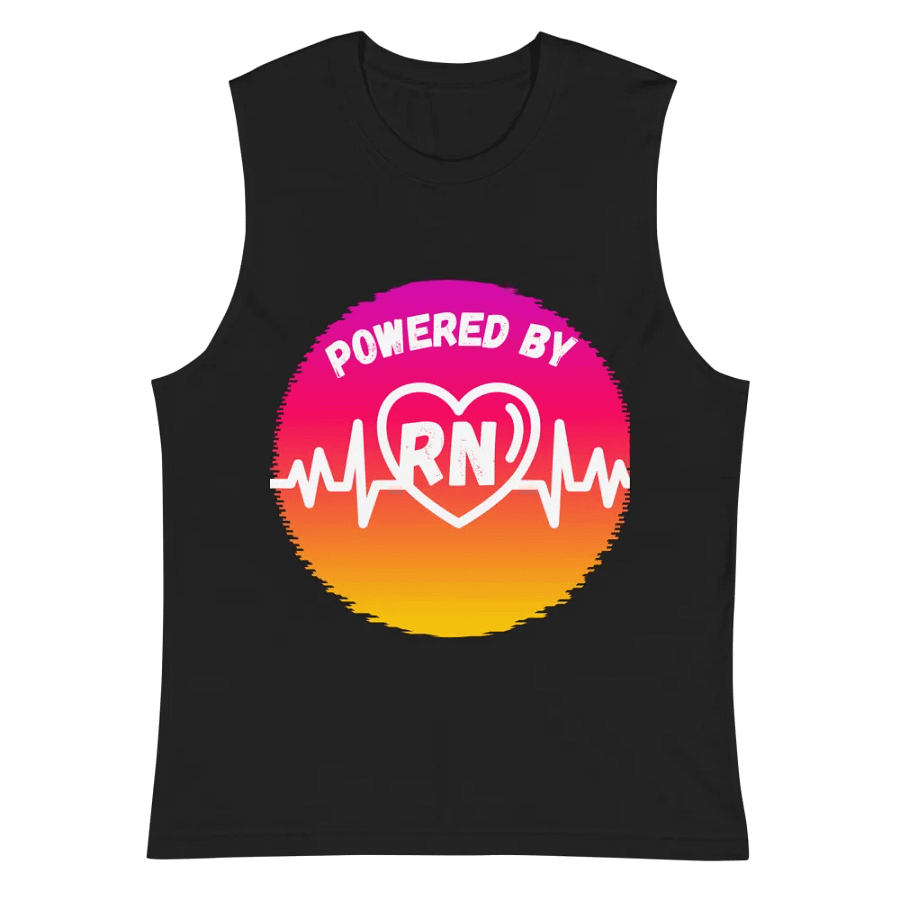 RN Heartbeat Gradient Muscle Tank product image (3)