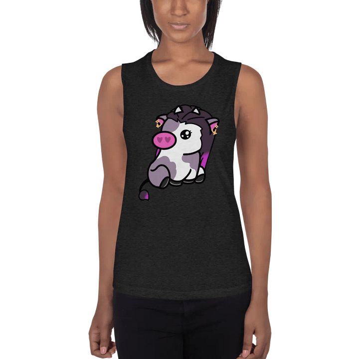 Reyna Cow (Front Only) Womens Tank Top product image (1)