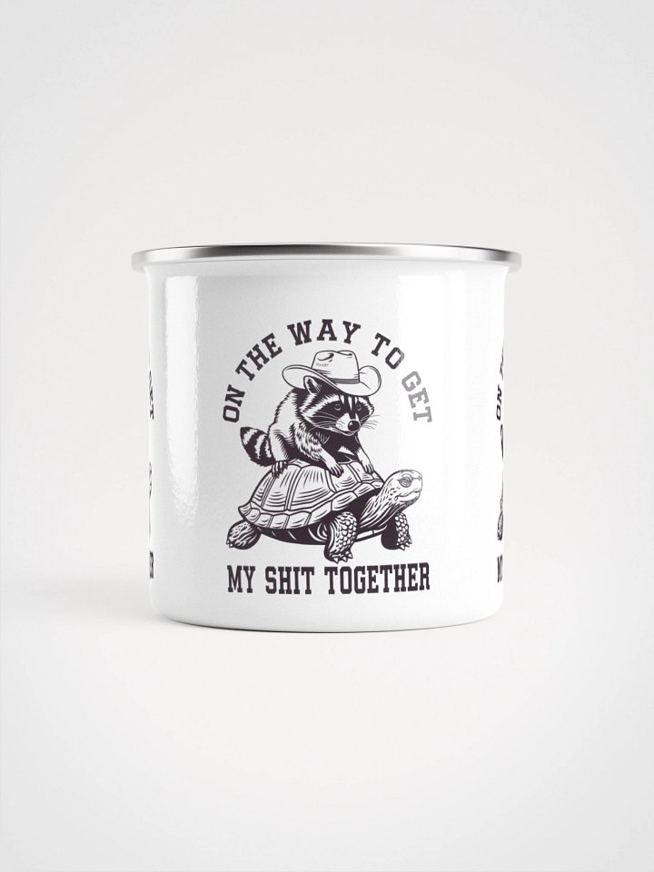 On The Way Enamel Mug product image (2)