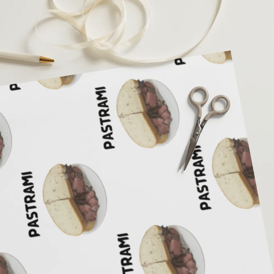 Jason's Favorite Foods Wrapping Paper product image (11)