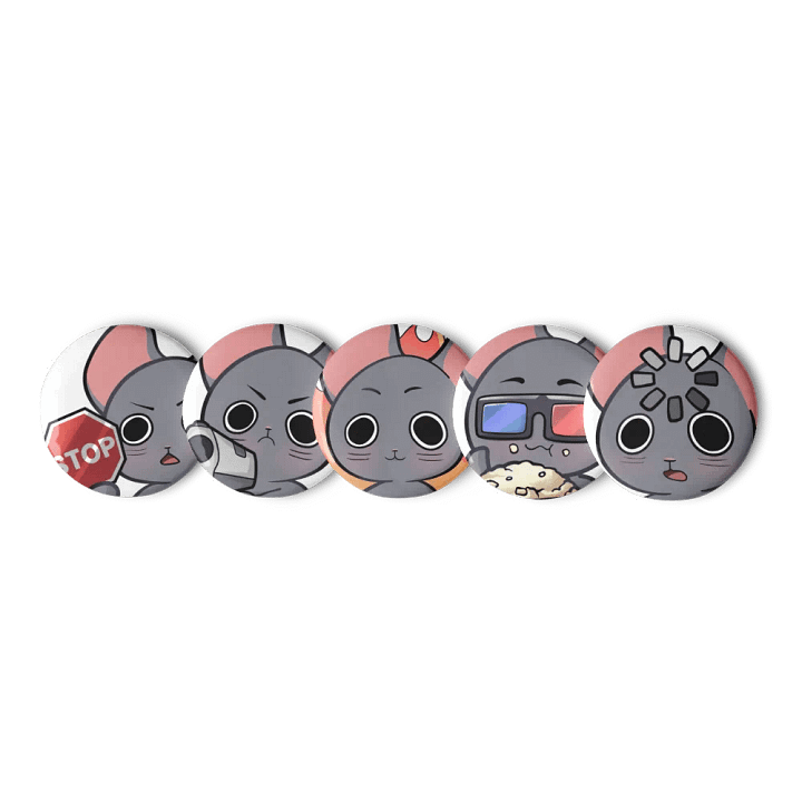 Rat Gang Buttons product image (1)
