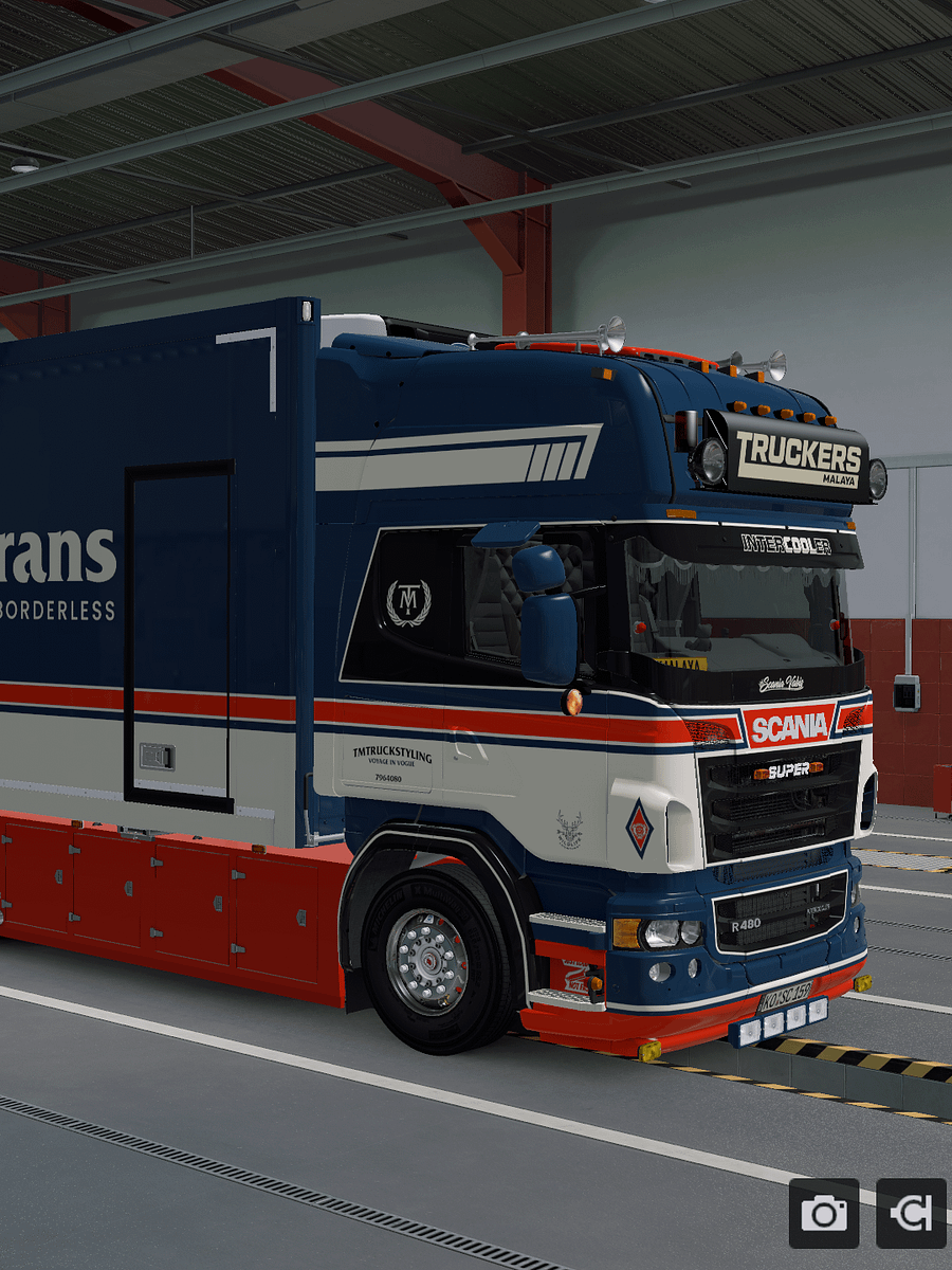 ETS2 TM Multicolor Skin Pack for Scania PGR with Rigid & Trailer Schmitz product image (4)