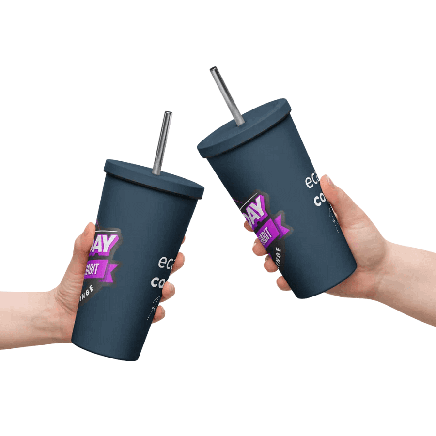 Content Habit Challenge Tumbler w/ Straw product image (12)
