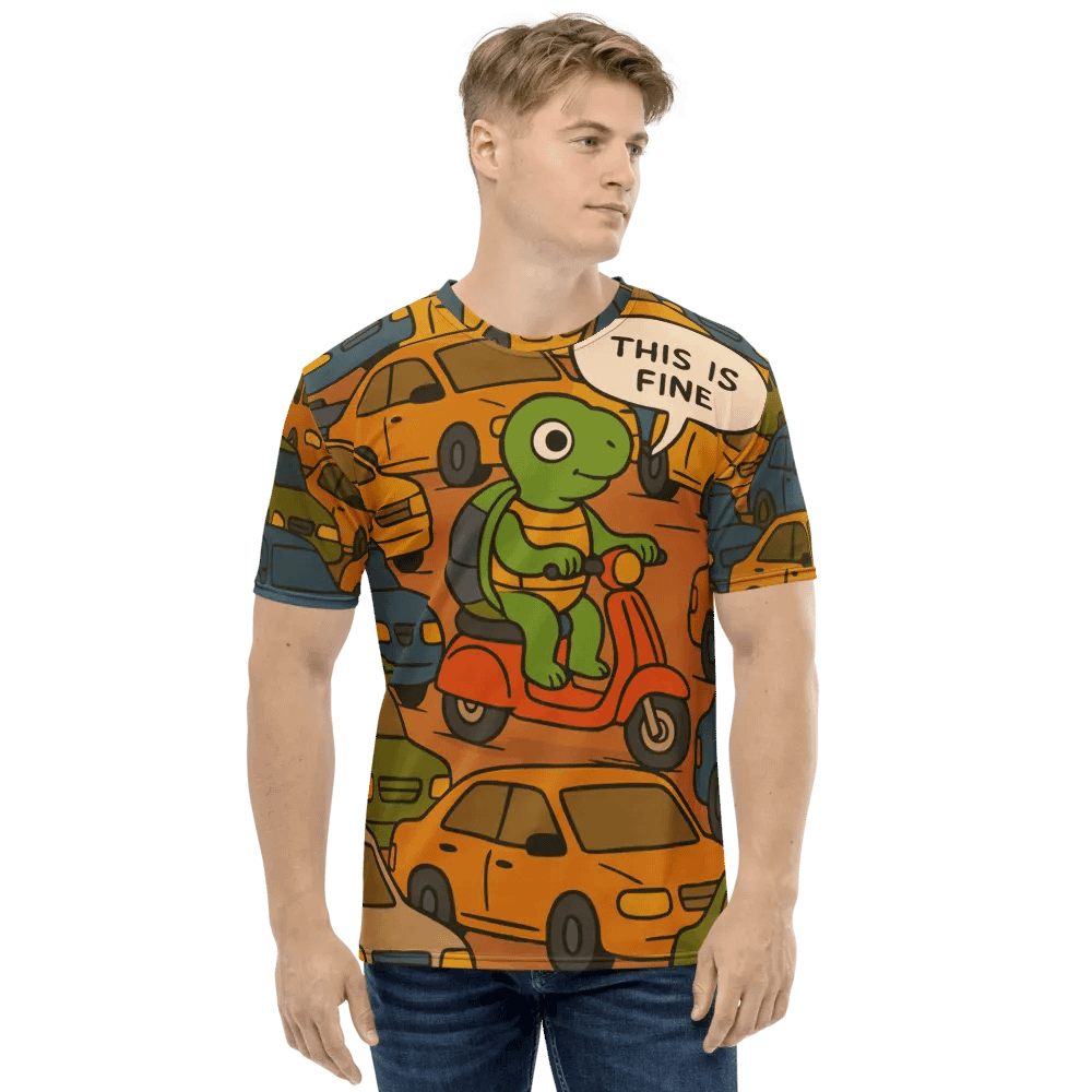 This is fine All-Over Print Tee product image (3)