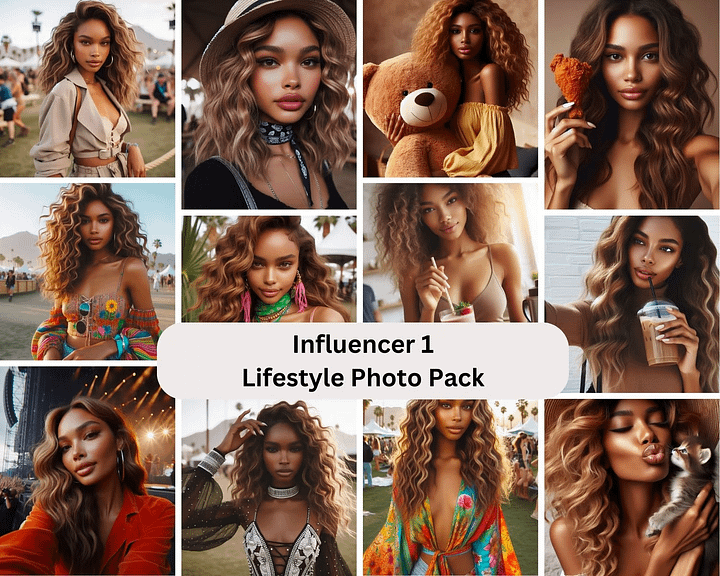 Slim Influencer 1 | Photo Package | Lifestyle Pictures product image (1)