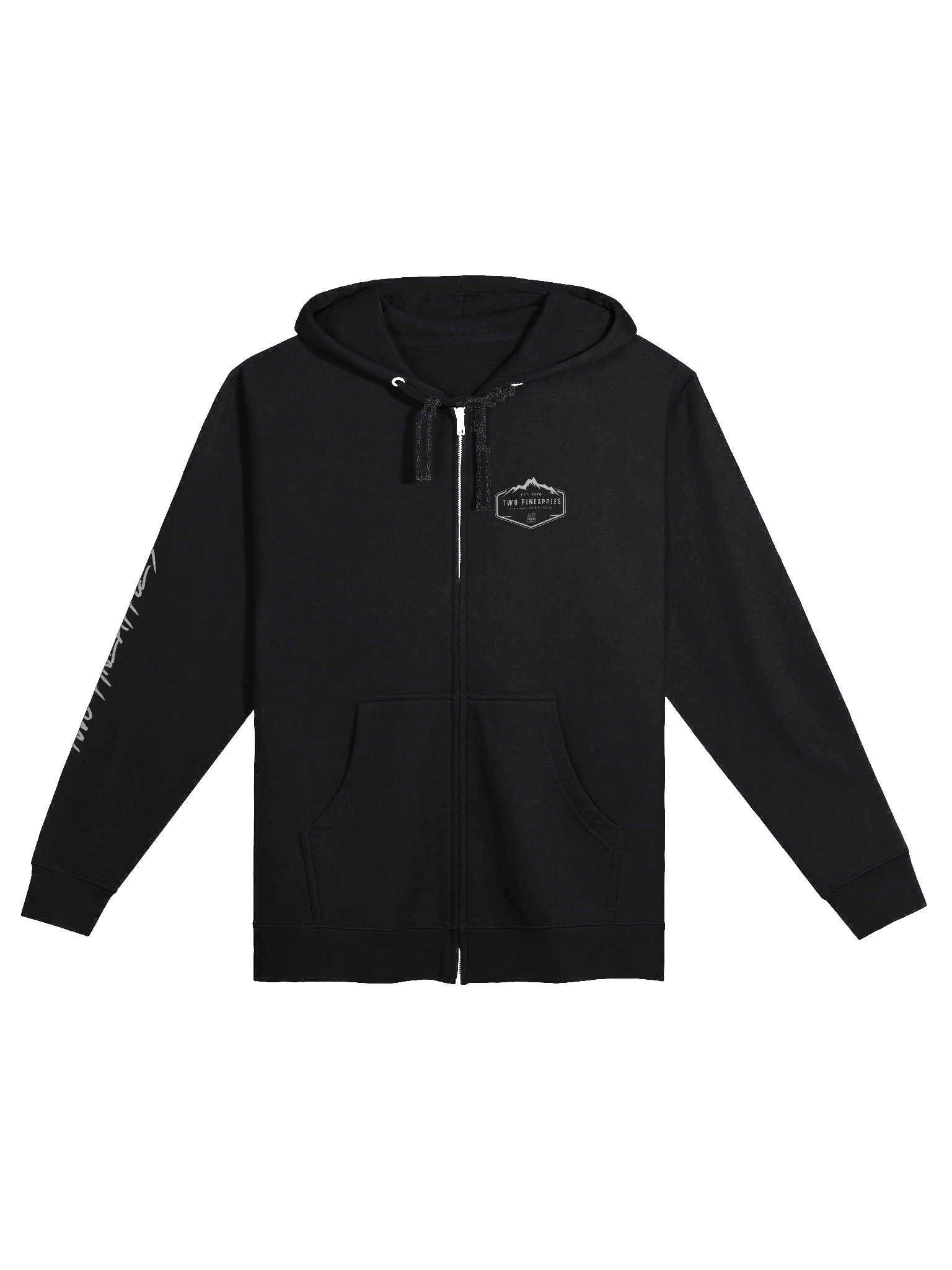 Fleece Zip Up Hoodie Independent Trading Co. product image (2)