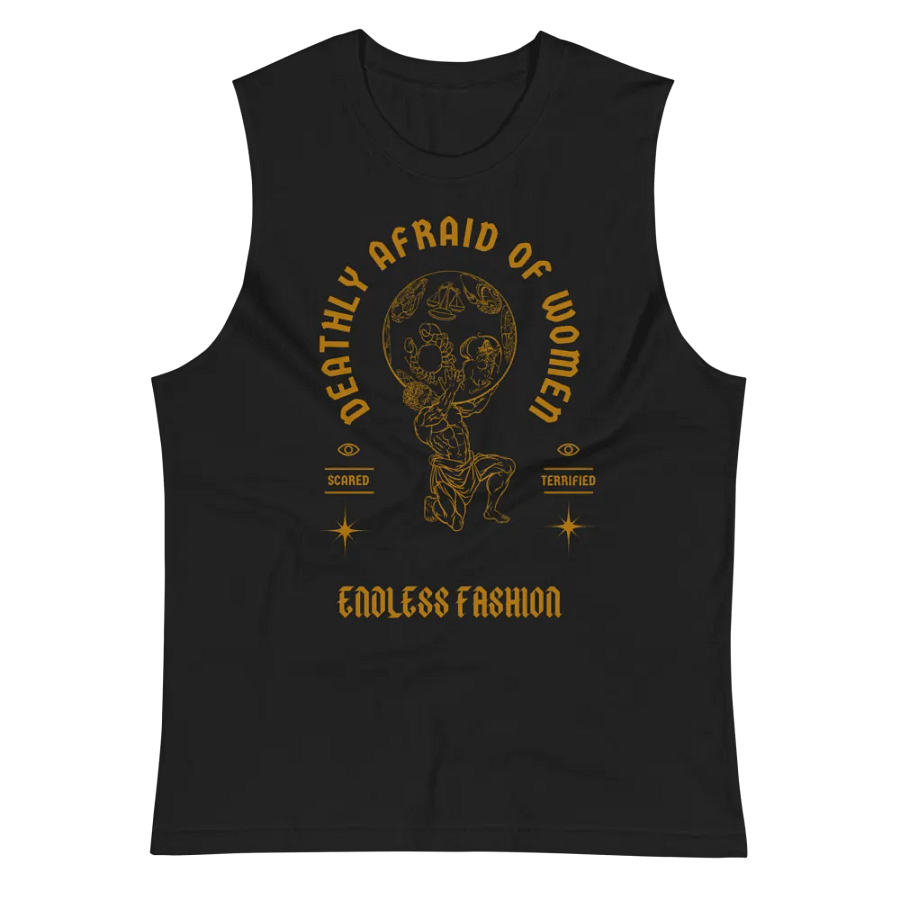 DEATHLY AFRAID - MUSCLE SHIRT product image (3)