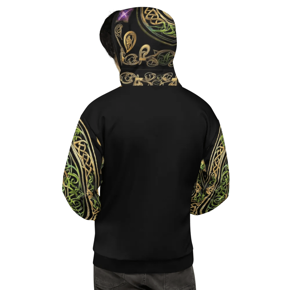 Black & Gemstone Symbology Hoodie product image (4)