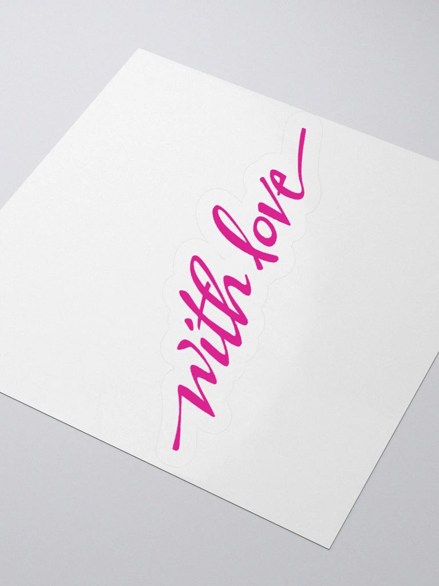 With Love Sticker product image (1)