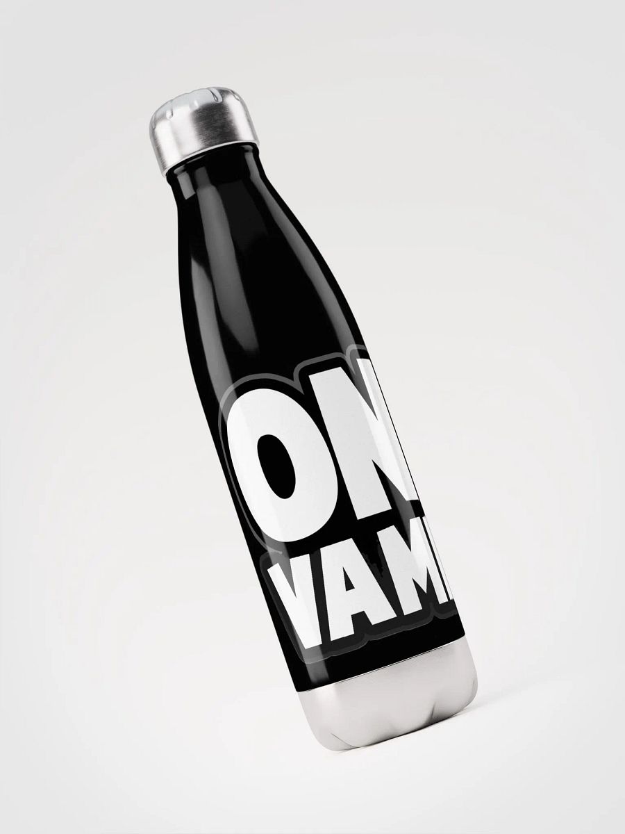 Stainless Steel Water Bottle OneVamps wiith letters product image (3)